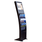 FLOOR STAND SHELVES ADVERTISING PLAYER